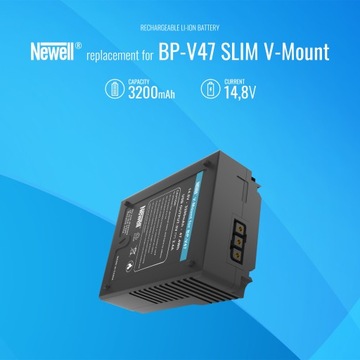 Аккумулятор Newell BP-V47 SLIM V-Mount
