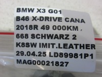 фото thumb №10, Bmw x3 g01 x4 g02 7397384 петля дверь петли правые зад задние 2szt пара