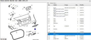 фото thumb №7, Saab 9-3 ver2 2009 обшивки багажника