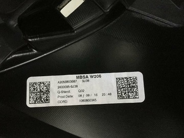 фото thumb №5, Mercedes c класс w205 панель капот консоль англичанин