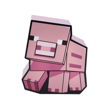 MINECRAFT PIG BOX СВЕТОВАЯ ЛАМПА ДЛЯ СВИНЬИ 16 СМ ЛАМПА