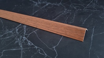KĄTOWNIK PCV Osłona PVC NAROŻNIK 30x30mm ORZECH CZERWONY 200cm