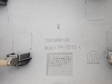 фото thumb №10, Планка dekor консоли решётка воздуховод впуск fiat 500 735619848