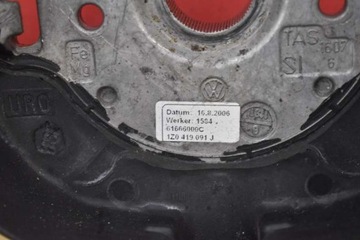 фото thumb №10, Руль кожаный мультифункция 1z0419091j skoda octavia 2 ii 04-08