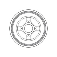 фото thumb №11, Барабан тормозной задняя renault twingo ii 1.2/1.5d 03.07-