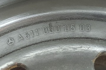 фото thumb №8, Колесо ременное вала коленчатого mercedes-benz e w211 a6110300503 2.2l дизель