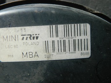 фото thumb №5, Mini cooper r56 насос тормозная усилитель 6770909