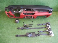 фото thumb №1, Консоль панель приладів подушки безпеки ремені alfa romeo stelvio czerwona