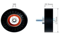 фото thumb №2, Натяжитель распределительного вала fiat ducato 02 ролик fast