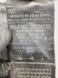 фото thumb №3, Pas натяжитель правый перед volvo v70 ii 30734732 eu