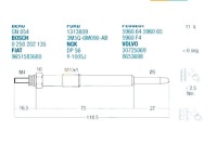 фото thumb №1, Fae свеча накаливания citroen c4 grand picasso i 2.0 h