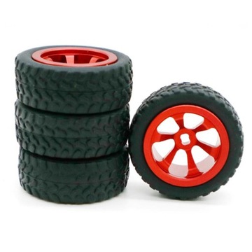 4шт 1:28 RC металлические автомобильные колеса шины для WLtoys