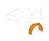 фото thumb №1, Підкрилок toyota camry 15- 5387506210 праве