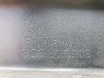 фото thumb №10, Dół бампера vw polo iv cross 6q0 рестайлинг год 06-09