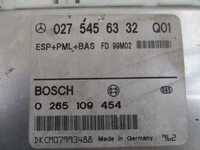 фото thumb №4, Mercedes w220 блок керування esp 0275456332 0265109454