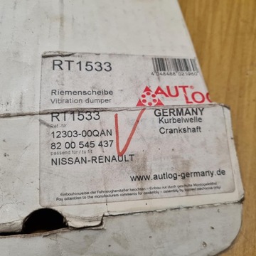 фото thumb №6, Renault megane 1.9 d колесо ременное вала коленчатого 12303-00qan