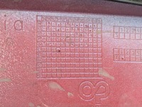 фото thumb №11, Vw up 2016-2023 lift бампер перед передній червоний