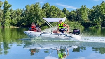 POONTON КАТАМАРАН HUMBBING SEACAT KM-420CM AD