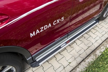 фото thumb №8, Пороги бічні градуси планки mazda cx-5 2017+
