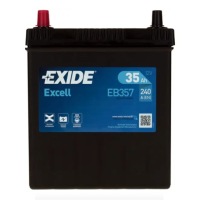 Акумулятор exide excell eb357 12v 35ah 240a l+ b19x Доставка, фото thumb