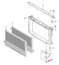 фото thumb №1, Jaguar i-pace x590 радіатор lower support кронштейн t4k3980 original