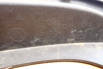 фото thumb №13, Skoda octavia iv 4 накладка бампера захист шасі 5e7807521