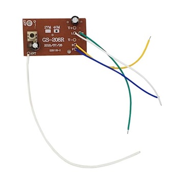 Pilot zdalnego sterowania RC/obwód i odbiornik 40 MHz
