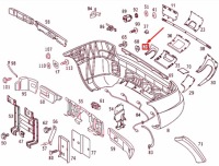 Купить Mercedes-benz ml w163 защита бампера заднего правая a16388504239999, фото thumb