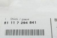 Bmw 4 f32 молдинг отделочная бампера передний левая сторона 51117294841 Недорого, фото thumb