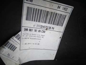 фото thumb №13, Бампер перед переднє vw tiguan 5n0 рестайлінг 10-15