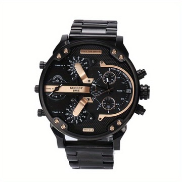 KUERST Teen Watch Мужские часы из нержавеющей стали Модные