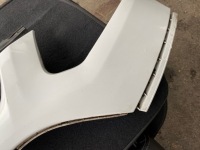 фото thumb №6, Ford transit custom бампер передній верхній решітка радіатора решітка радіатора logo 2015 rok хром