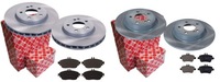 фото thumb №1, Тормозные диски тормозные колодки p+t febi mercedes c117 w246 w176