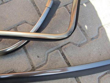 фото thumb №12, 1 mercedes w210 sedan хром рамка стекло задняя планка прокладка стёкла зад