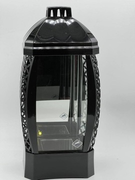 ZNICZ LAMPION GLAMOUR KAPLICZKA DUŻA / PERSONALIZOWANY -TATA / GRAWERCZARN