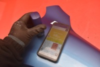 Крило правий перед передній niebieski dacia spring 21- Доставка, фото thumb