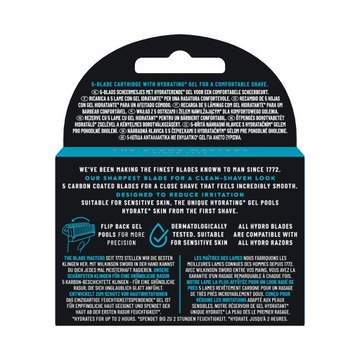 Wilkinson Hydro 5 Регулярное бритье, 4 картриджа