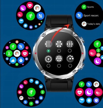 Мужские часы SMARTWATCH Rubicon ЗВОНКИ ШАГИ SMS