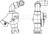 фото thumb №14, Клапан обігрівача man tgs, tgx d2066lf01-d3876lf09 09.07-