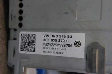 фото thumb №7, Радио cd aux навигация vw passat cc vw passat b7 3c8035279g
