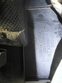 фото thumb №7, Hyundai i40 kombi 2011- fl lift захист панелі консолі dół нижня заглушка eu