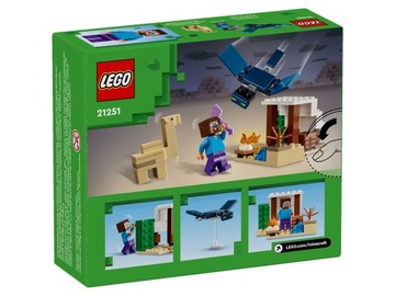 LEGO MINECRAFT 21251 Экспедиция Стива в пустыню