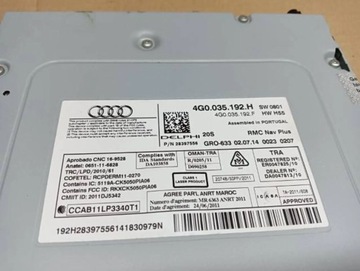 фото thumb №10, Audi a6 c7 a7 4g зчитувач навігації навігація mmi мультимедіа 4g0035192h