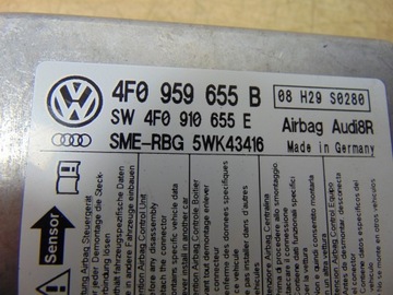 фото thumb №10, Датчик модуль подушка безпеки audi a6 c6 4f0959655b +штекер