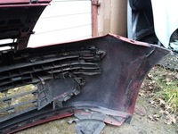 фото thumb №11, Бампер перед передний renault modus i teb76 красный хороший