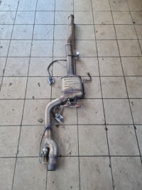 фото thumb №1, Mercedes w222 вихлоп труба середня гасник каталізатор датчики