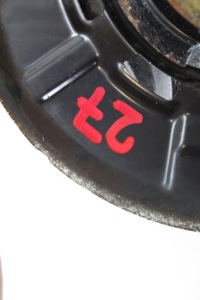 фото thumb №10, Bmw f30 поворотний кулак ступиця колеса ліва задня 6792521