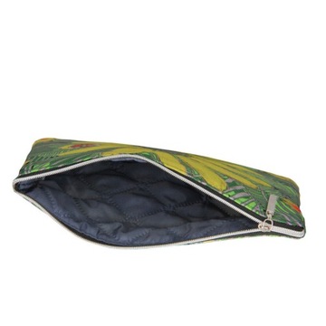 Kosmetyczka damska do torebki z zamkiem BERTONI Solo nadruk Mirage 14x21 cm