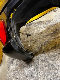 фото thumb №11, Комплект бампер задній зад 6 pdc porsche cayenne ii 7p5 gts lc9x