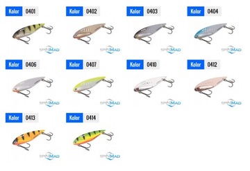 СПИНМАД CICADA AMAZON 4,5см (5г) 0406 НА ОКУНЕ